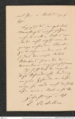 Nachlass Franz Steindachner, Brief von Ludwig Heinrich Philipp Döderlein an Franz Steindachner (28.08.1882), Inv.Nr. 109.02, Seite 4